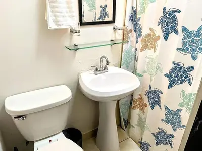 Un baño de Departamento Gaviotas