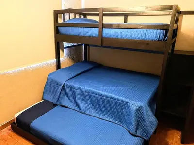 Cama o camas de una habitación en Villas del Mar