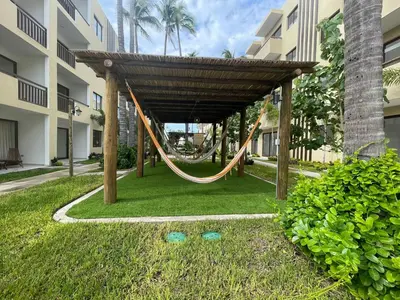 Jardín al aire libre en Nuevo y Comodo Departamento con Vista - Oceanna 1B
