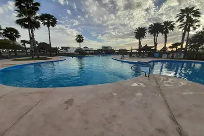 Piscina en o cerca de Departamento en Nuevo Altata