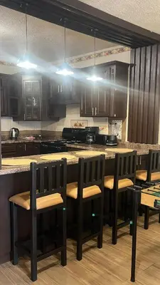 Una cocina o zona de cocina en Bonita Casa Capri 5 m del consulado