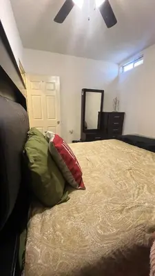 Cama o camas de una habitación en Bonita Casa Capri 5 m del consulado