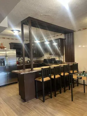 Una cocina o zona de cocina en Bonita Casa Capri 5 m del consulado