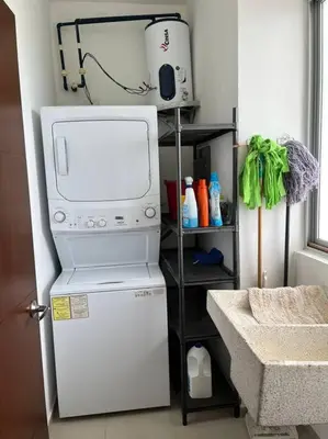 Una cocina o zona de cocina en SERENA Departamento en Marina Platino