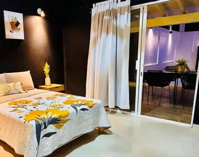 Cama o camas de una habitación en Relájate con elegancia