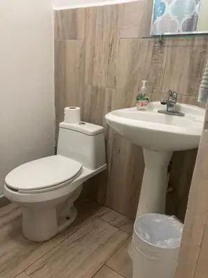 Un baño de Departamento volcán el pinacate