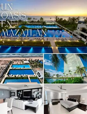 Plano de Peninsula Tower 4 bedrooms beachfront sea view