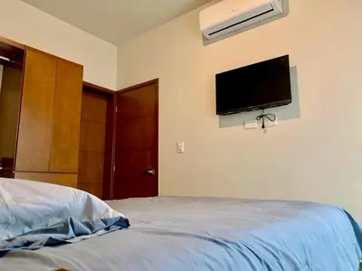 Plano de Departamento Familiar con Alberca - WiFi y AC