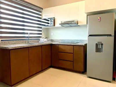 Plano de Departamento Familiar con Alberca - WiFi y AC