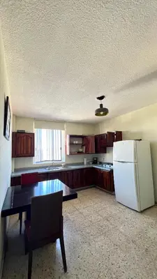 Una cocina o zona de cocina en Departamento sencillo LM