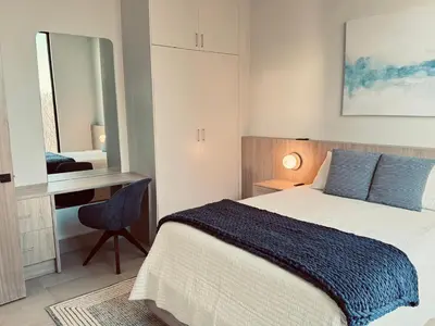 Cama o camas de una habitación en 4-102 Frente al mar, 2 recámaras piso 1
