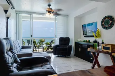 Zona de estar de Casa Lily