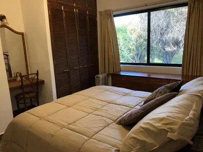 Cama o camas de una habitación en Rincón del nogal
