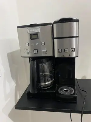 Utensilios para hacer té y café en Departamento privado con piscina