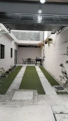 Jardín al aire libre en Executive Apartment