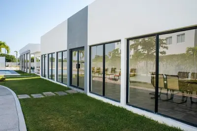 Jardín al aire libre en Alejandria Mazatlan Vacation Rental