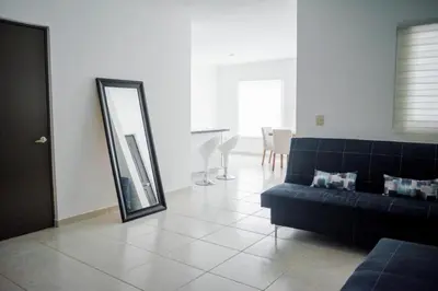 Zona de estar de Alejandria Mazatlan Vacation Rental