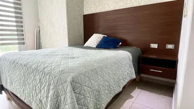 Cama o camas de una habitación en Marina lux condo