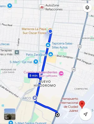 Plano de Separate apartment in guesthouse