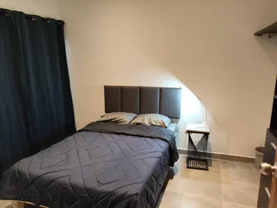 Cama o camas de una habitación en Un espacio para descansar