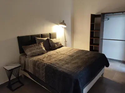 Cama o camas de una habitación en Un espacio para descansar