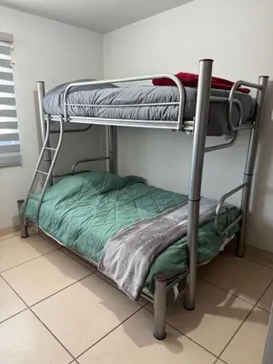 Cama o camas de una habitación en Casa Cedro Azul