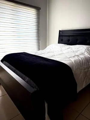 Cama o camas de una habitación en Casa Cedro Azul