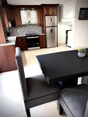 Una cocina o zona de cocina en Casa Cedro Azul