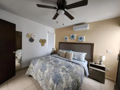 Cama o camas de una habitación en Mazatlan vacation home