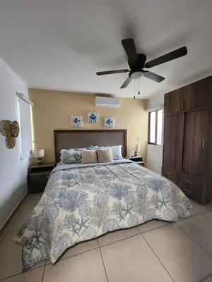 Cama o camas de una habitación en Mazatlan vacation home