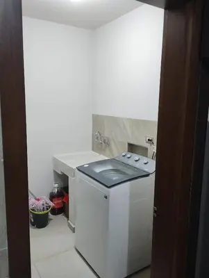 Una cocina o zona de cocina en executive home, vacation work