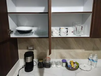 Una cocina o zona de cocina en executive home, vacation work