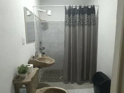 Un baño de Depa playa