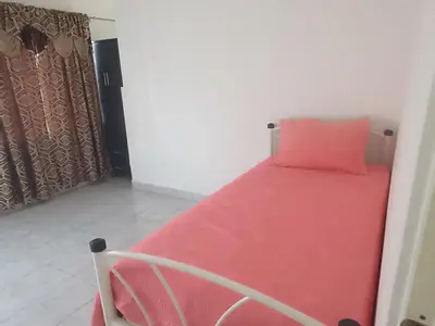 Cama o camas de una habitación en Depa playa