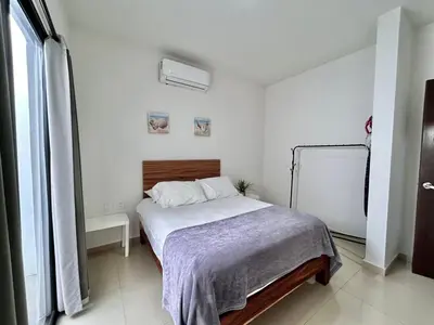 Cama o camas de una habitación en Depa near zona dorada and malecón by G P S rentas
