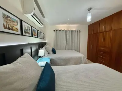 Cama o camas de una habitación en Escala HMO a700 mts del Consulado americano