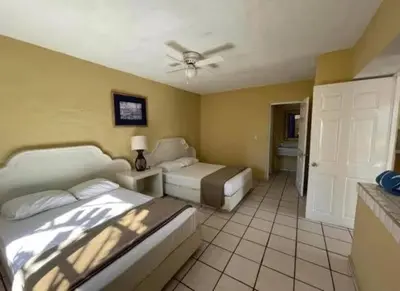 Cama o camas de una habitación en Cerritos Resort
