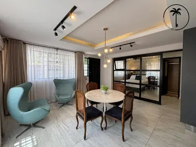 Una cocina o zona de cocina en Loft en centro histórico de Mazatlán!