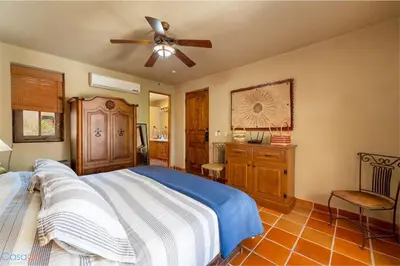 Cama o camas de una habitación en Casa Dos Perros