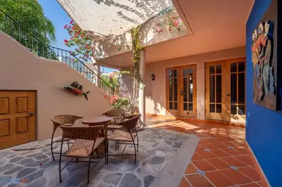 Un balcón o terraza de Casa Dos Perros