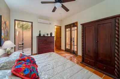 Cama o camas de una habitación en Casa Dos Perros