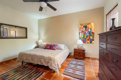 Cama o camas de una habitación en Casa Dos Perros