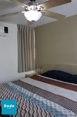 Cama o camas de una habitación en Torre con alberca a 1 cuadra de la playa