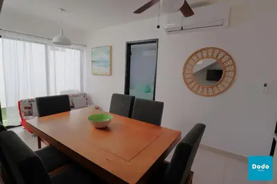 Zona de estar de Residencial privado con alberca