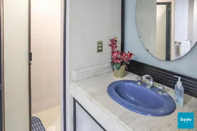 Un baño de Departamento en Mazatlán a 5 minutos de la playa