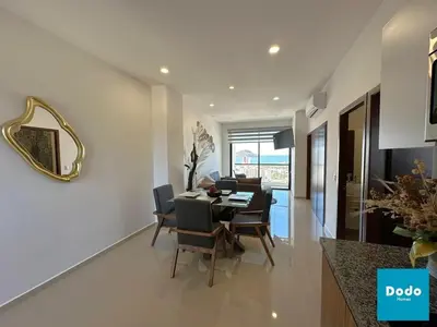 Zona de estar de Departamentos de lujo en Mazatlán