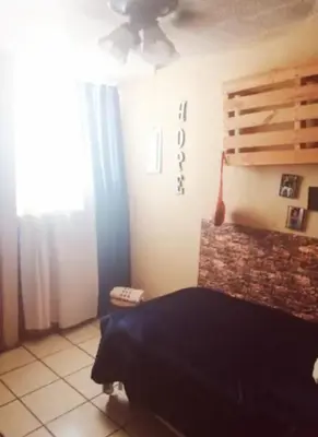 Cama o camas de una habitación en Casa Mboga