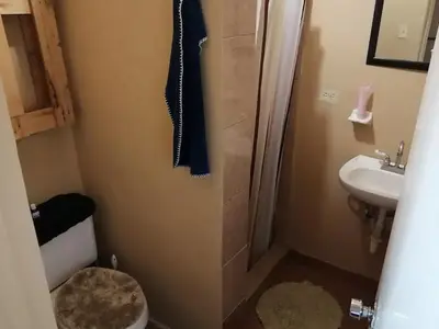 Un baño de Casa Mboga