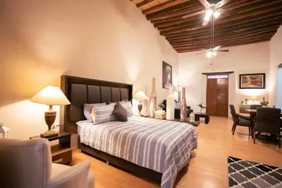 Cama o camas de una habitación en Moonlight home