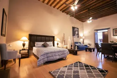Cama o camas de una habitación en Moonlight home